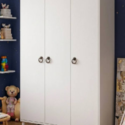 3 KAPILI, 2 ÇEKMECELİ GARDIROP, ELBİSE DOLABI, ÇOCUK ODASI DOLABI