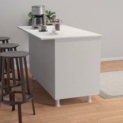 145LİK BEYAZ ANKASTRE ADA, MUTFAK ADASI, MUTFAK MASASI, MUTFAK DOLABI, ANKASTRE FIRIN DOLABI, KİLER DOLABI