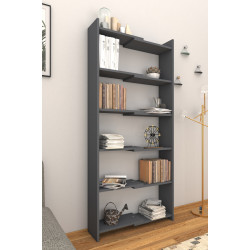 Akıllı Kitaplik Antirasit Gri Çok Amaçli Raf UMG-111